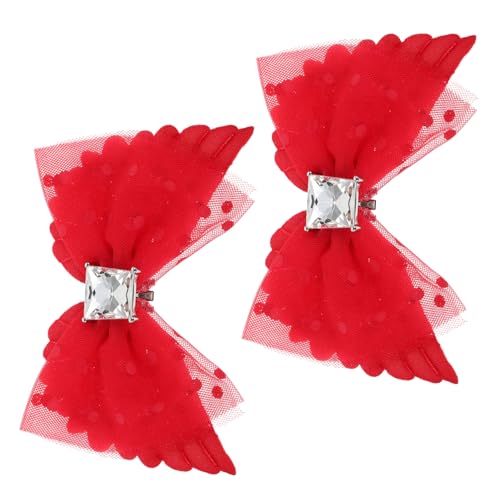 NUOBESTY 1 Paar Abnehmbare Schleifenflügel Schnallen für High Heels Diy Dekorationsclip für Brautschuhe und Anlässe von NUOBESTY