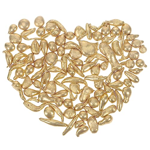 NUOBESTY 1 Packung Messing Casting Grain Hochwertiges Gießmaterial für Schmuckherstellung Diy Armbänder Vielseitig Einsetzbar Glänzende Goldene Farbe von NUOBESTY