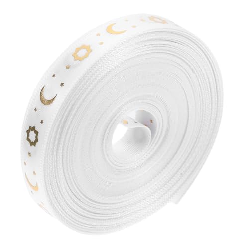 NUOBESTY 1 Rolle Bogenband Geschenkband Party Dekoration ramadan dekoration Feste Dekoration Dekorative Bänder Drahtband für Kränze islamische Partydekoration Zierband Polyester Weiß NUOBESTY 1 Rolle Bogenband Geschenkband Party Dekoration ramadan dekoration Feste Dekoration Dekorative Bänder Drahtband für Kränze islamische Partydekoration Zierband Polyester Weiß von NUOBESTY