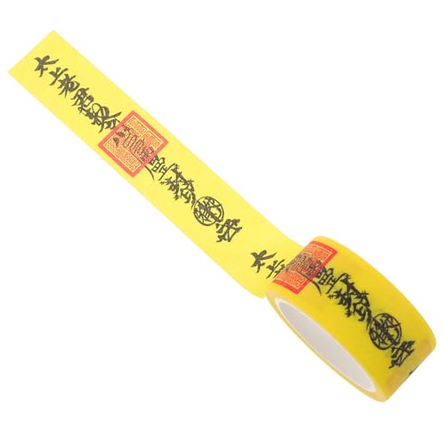 NUOBESTY 1 Rolle Chinesisches Fulu Washi Tape Dekoratives Klebeband für Scrapbooking Vintage DIY Vielseitig Einsetzbar Hinterlässt Rückstände für Tagebuch und Notizbuch Dekoration von NUOBESTY