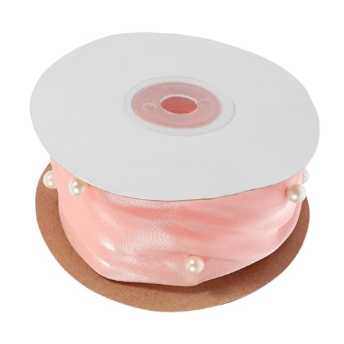 NUOBESTY 1 Rolle Dekoratives Blumenverpackungsband Elegantem Stil Geschenkband für Diy Hochzeitssträuße Kuchenverpackung und Bastelprojektedoppellagiges Pinkes Perlen Design NUOBESTY 1 Rolle Dekoratives Blumenverpackungsband Elegantem Stil Geschenkband für Diy Hochzeitssträuße Kuchenverpackung und Bastelprojektedoppellagiges Pinkes Perlen Design von NUOBESTY
