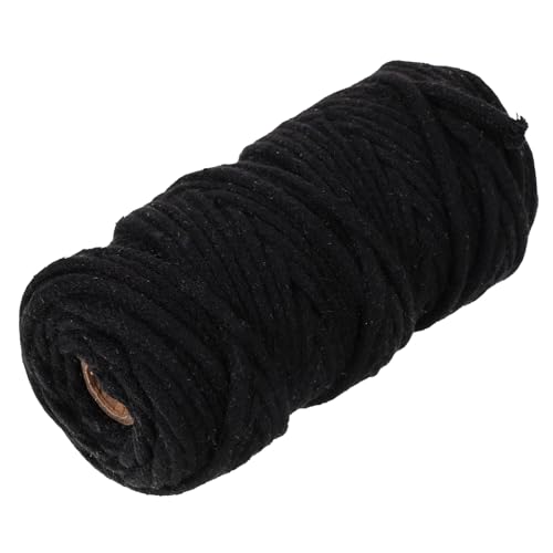 NUOBESTY 1 Rolle Kernkapseliger Baumwollseil Makramee-seil Verdrehte Natürlich Handgewebtes Baumwollseil Nähen Baumwollkordel Haken Seile Einzel Häkeln Stich Baumwolle Black NUOBESTY 1 Rolle Kernkapseliger Baumwollseil Makramee-seil Verdrehte Natürlich Handgewebtes Baumwollseil Nähen Baumwollkordel Haken Seile Einzel Häkeln Stich Baumwolle Black von NUOBESTY