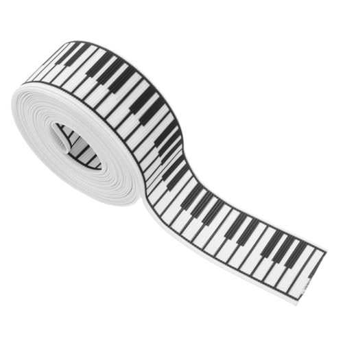 NUOBESTY 1 Rolle Klavierbandschleife Partydekorationen Musikthema Partydekoration Klaviernotenbänder Blumensträuße Geschenkband Musikband Geschenkband Für Polyester NUOBESTY 1 Rolle Klavierbandschleife Partydekorationen Musikthema Partydekoration Klaviernotenbänder Blumensträuße Geschenkband Musikband Geschenkband Für Polyester von NUOBESTY