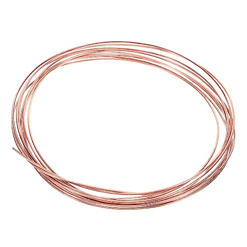 NUOBESTY 1 Rolle Kupferdraht Unbeschichteter Basteldraht für Schmuck Diy Handwerk Modellbau und Gartenarbeit Flexibel Leitfähig Korrosionsbeständig NUOBESTY 1 Rolle Kupferdraht Unbeschichteter Basteldraht für Schmuck Diy Handwerk Modellbau und Gartenarbeit Flexibel Leitfähig Korrosionsbeständig von NUOBESTY