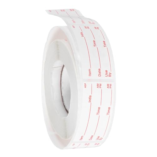 NUOBESTY 1 Rolle Lebensmitteldaten Etiketten für Gefrierschränke Ablösbare Wasserfeste Labels für Küchen und Vorratsräume Hitzebeständig Beschriftbar Vielseitig Einsetzbar zur Effizienten NUOBESTY 1 Rolle Lebensmitteldaten Etiketten für Gefrierschränke Ablösbare Wasserfeste Labels für Küchen und Vorratsräume Hitzebeständig Beschriftbar Vielseitig Einsetzbar zur Effizienten von NUOBESTY
