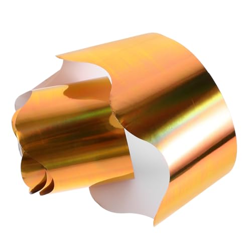NUOBESTY 1 Rolle -Nabelweih-Lüfterpapier Postergrenzen für die Schule Goldener Pinnwandrand fächerförmige Randverkleidung Pinnwand-Hintergrundpapier Lasergoldkarton NUOBESTY 1 Rolle -Nabelweih-Lüfterpapier Postergrenzen für die Schule Goldener Pinnwandrand fächerförmige Randverkleidung Pinnwand-Hintergrundpapier Lasergoldkarton von NUOBESTY