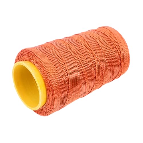 NUOBESTY 1 Rolle Nähgarn DIY Nähfaden DIY Nähzubehör Leder Reparaturgarn Nähfaden für Leder nâhzubehör Fadenspulen Textilreparaturgarn Nylon Brown von NUOBESTY