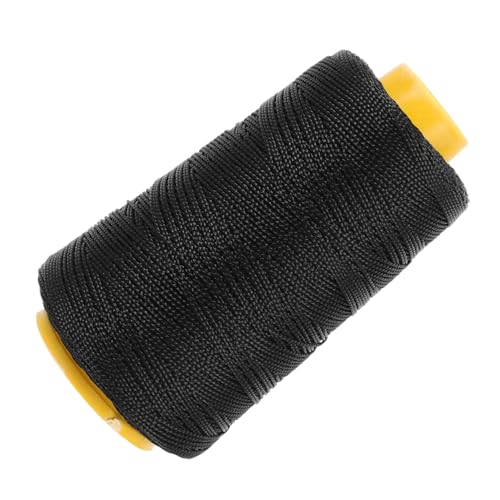NUOBESTY 1 Rolle Nähgarn Faden Zum Quilten Einfädler Für Handnähnadeln Nähbedarf Und Zubehör Tragbares Stickgarn Diy-quiltgarn Leichter Faden Strickfaden Nähmaschinenfaden Black Nylon von NUOBESTY