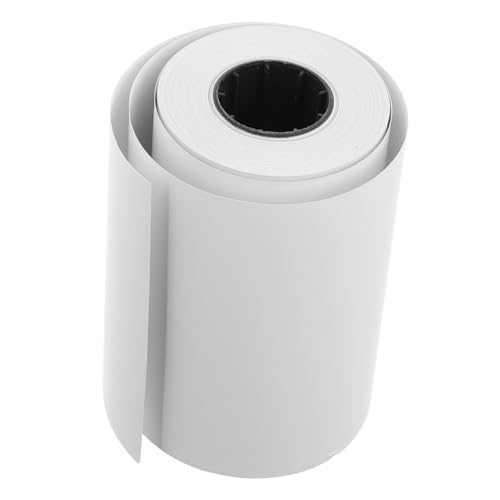NUOBESTY 1 Rolle Quittungspapier papierrolle druckerpapier Quittungsband Papier für Thermodrucker Pos-Papier Kreditkartenpapier Registerpapier Rechenband Hinzufügen von Maschinenpapier Weiß von NUOBESTY