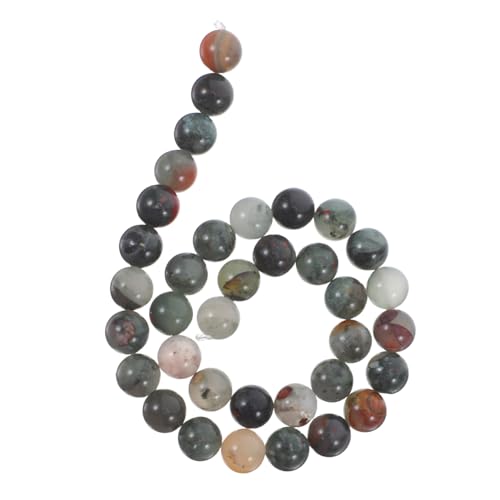 NUOBESTY 1 Satz Afrikanische Blutsteine verstreute Perlen Abstandsperlen Aus Zum Selbermachen Von Schmuck Material Für Armbänder -perlen Afrikanischer Blutstein NUOBESTY 1 Satz Afrikanische Blutsteine verstreute Perlen Abstandsperlen Aus Zum Selbermachen Von Schmuck Material Für Armbänder -perlen Afrikanischer Blutstein von NUOBESTY
