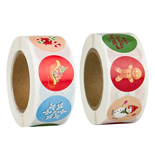 NUOBESTY 1 Satz Aufkleber Packbeutel Packtasche Verpackungen Für Wihnachtsdeko Süßwaren Box Candy Box Tür Von Santa Stickern Etiketten Lack Weihnachtsdekorationen Papier 2rollen NUOBESTY 1 Satz Aufkleber Packbeutel Packtasche Verpackungen Für Wihnachtsdeko Süßwaren Box Candy Box Tür Von Santa Stickern Etiketten Lack Weihnachtsdekorationen Papier 2rollen von NUOBESTY