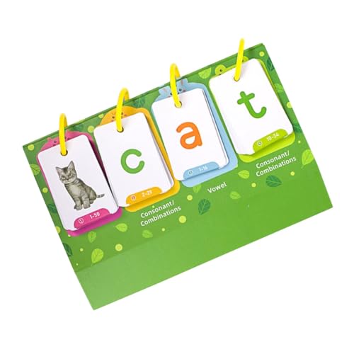 NUOBESTY 1 Satz Bildungskarten Lernkarten Lesen Wortbildungsspiele Sprechende Karteikarten Lernkarten Für Die Vorschule Karteikarten Für Frühes Lernen Lernwortspiele Plastik NUOBESTY 1 Satz Bildungskarten Lernkarten Lesen Wortbildungsspiele Sprechende Karteikarten Lernkarten Für Die Vorschule Karteikarten Für Frühes Lernen Lernwortspiele Plastik von NUOBESTY