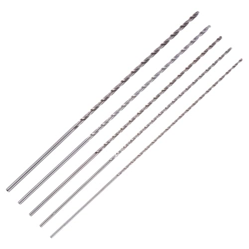 NUOBESTY 1 Satz Bohrer-set Hartmetall Breites Bohrer Schlangenbohrer Großer Bohrer Extra Lange Bohrer Hochgeschwindigkeitsstahl Silber 5 Stück NUOBESTY 1 Satz Bohrer-set Hartmetall Breites Bohrer Schlangenbohrer Großer Bohrer Extra Lange Bohrer Hochgeschwindigkeitsstahl Silber 5 Stück von NUOBESTY