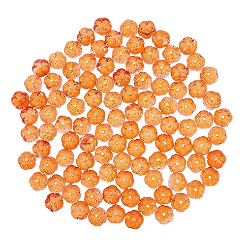 NUOBESTY 1 Satz Diy Kürbisperlen Für Schmuckherstellung Orange Glasperlen Für Armbänder Und Dekorationen Kreative Bastelmaterialien Für Partys Und 100 Stück NUOBESTY 1 Satz Diy Kürbisperlen Für Schmuckherstellung Orange Glasperlen Für Armbänder Und Dekorationen Kreative Bastelmaterialien Für Partys Und 100 Stück von NUOBESTY