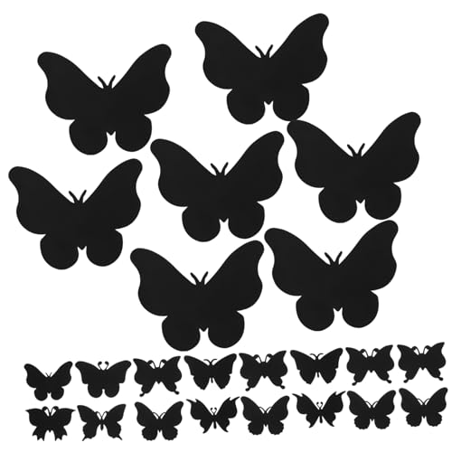 NUOBESTY 1 Satz Diy Schmetterlings Scratch Paper Kreative Butterflies Schabekarten für Feste und Bastelprojekte Sicheres Vielseitiges Bastelmaterial von NUOBESTY