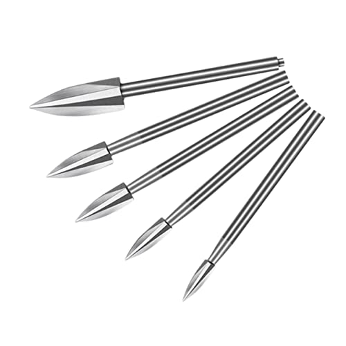 NUOBESTY 1 Satz Flachbohrer Für Die Holzbearbeitung Drill -kit Bausatz Schnitzel-kit Werkzeug Steinbohrer Holzschnitzgrat Gravierbohrer Für Holzbearbeitungs-bits Weißer Stahl Silber 5 Stück NUOBESTY 1 Satz Flachbohrer Für Die Holzbearbeitung Drill -kit Bausatz Schnitzel-kit Werkzeug Steinbohrer Holzschnitzgrat Gravierbohrer Für Holzbearbeitungs-bits Weißer Stahl Silber 5 Stück von NUOBESTY