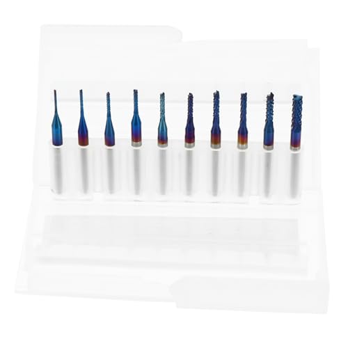 NUOBESTY 1 Satz Graviermaschine Fräser Bits Router Bit Holzbearbeitung Rotationsfräser Bohrloch Werkzeug Fräswerkzeug Gravur Bit Wolframstahl 10 Stück NUOBESTY 1 Satz Graviermaschine Fräser Bits Router Bit Holzbearbeitung Rotationsfräser Bohrloch Werkzeug Fräswerkzeug Gravur Bit Wolframstahl 10 Stück von NUOBESTY