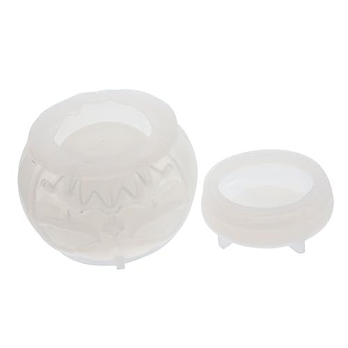 NUOBESTY 1 Satz Halloween Silikonform Kürbis Gießform für DIY Deko mit Deckel zur Herstellung von Kürbisbehältern für Ihre Halloween Feier NUOBESTY 1 Satz Halloween Silikonform Kürbis Gießform für DIY Deko mit Deckel zur Herstellung von Kürbisbehältern für Ihre Halloween Feier von NUOBESTY