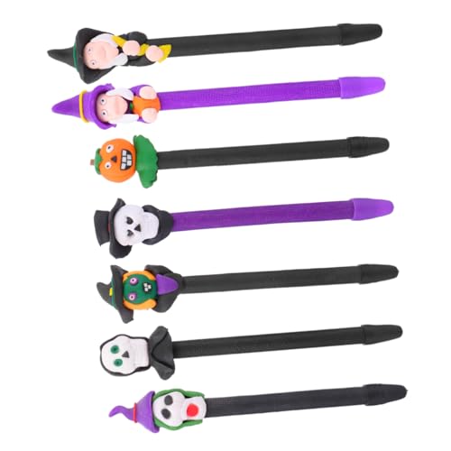NUOBESTY 1 Satz Halloween-schleim-kugelschreiber Cartoon-kugelschreiber Cartoon-stift Kugelschreiber Kugelschreiber Für Kürbis Kugelschreiber Polymer-ton 7 Stück NUOBESTY 1 Satz Halloween-schleim-kugelschreiber Cartoon-kugelschreiber Cartoon-stift Kugelschreiber Kugelschreiber Für Kürbis Kugelschreiber Polymer-ton 7 Stück von NUOBESTY