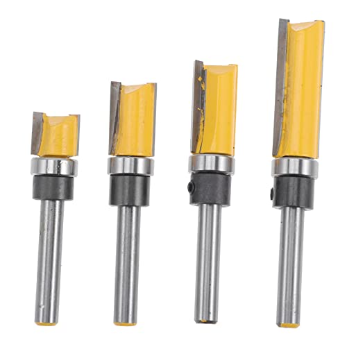 NUOBESTY 1 Satz Holzbearbeitungs Trimmkantenfräser Fräser Bündige Holzbearbeitungswerkzeuge Fräser Trimmfräser Trimmfräser Holzbearbeitungsfräser Fräswerkzeug Aus Edelstahl NUOBESTY 1 Satz Holzbearbeitungs Trimmkantenfräser Fräser Bündige Holzbearbeitungswerkzeuge Fräser Trimmfräser Trimmfräser Holzbearbeitungsfräser Fräswerkzeug Aus Edelstahl von NUOBESTY