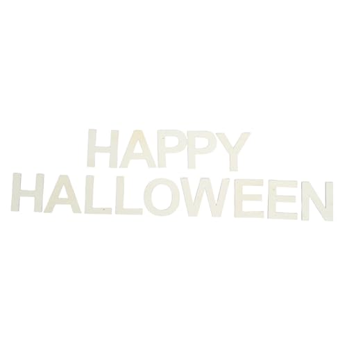 NUOBESTY 1 Satz Holzbuchstaben für Halloween Rustikale Holzschnittbuchstaben für Diy Projekte Fotorequisiten und Wohnkultur Happy Halloween NUOBESTY 1 Satz Holzbuchstaben für Halloween Rustikale Holzschnittbuchstaben für Diy Projekte Fotorequisiten und Wohnkultur Happy Halloween von NUOBESTY
