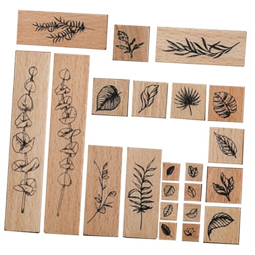 NUOBESTY 1 Satz Holzstempel Pflanzenmotiven Teiliges Diy Stempelset Hochwertigem Holz für Scrapbooking Journaling und Bastelprojekte NUOBESTY 1 Satz Holzstempel Pflanzenmotiven Teiliges Diy Stempelset Hochwertigem Holz für Scrapbooking Journaling und Bastelprojekte von NUOBESTY