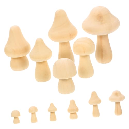 NUOBESTY 1 Satz Kleine Holzpilzschmuckstücke Mini Immer Noch Pilz Pilzdekoration Pilz Zeug Wachsend Kindergarten Pilz-kit Unfertiger Pilz -sachen Pilz Handwerk 12 Stück NUOBESTY 1 Satz Kleine Holzpilzschmuckstücke Mini Immer Noch Pilz Pilzdekoration Pilz Zeug Wachsend Kindergarten Pilz-kit Unfertiger Pilz -sachen Pilz Handwerk 12 Stück von NUOBESTY