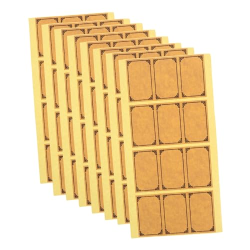 NUOBESTY 1 Satz Kraftpapier Weinflasche Etiketten Selbstklebende Leere Aufkleber für Flaschen Vielseitig Einsetzbar für Hausgemachte Getränke und Besondere Anlässe NUOBESTY 1 Satz Kraftpapier Weinflasche Etiketten Selbstklebende Leere Aufkleber für Flaschen Vielseitig Einsetzbar für Hausgemachte Getränke und Besondere Anlässe von NUOBESTY