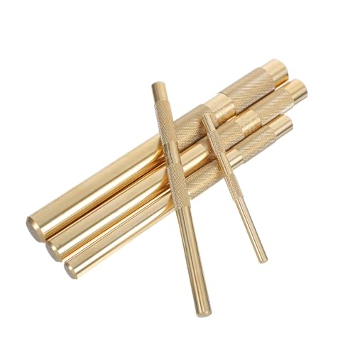 NUOBESTY 1 Satz Messing Punch Tool Set Messingstempel Stanzwerkzeug Für Lederhandwerk Lochstanzwerkzeug Aus Metall Schlagwerkzeug Stanzwerkzeuge Rotationswerkzeugzubehör Einzellocher Golden NUOBESTY 1 Satz Messing Punch Tool Set Messingstempel Stanzwerkzeug Für Lederhandwerk Lochstanzwerkzeug Aus Metall Schlagwerkzeug Stanzwerkzeuge Rotationswerkzeugzubehör Einzellocher Golden von NUOBESTY