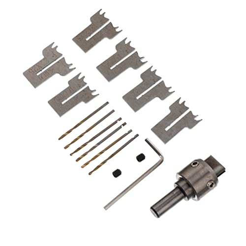 NUOBESTY 1 Satz Ringmesser -Sicherheitsschnalle Kit zur Schmuckherstellung Schmuckbohrer-Set Schmuckzubehör Bausatz zur Herstellung von Ringen Ringbohrer Legierung Silber NUOBESTY 1 Satz Ringmesser -Sicherheitsschnalle Kit zur Schmuckherstellung Schmuckbohrer-Set Schmuckzubehör Bausatz zur Herstellung von Ringen Ringbohrer Legierung Silber von NUOBESTY