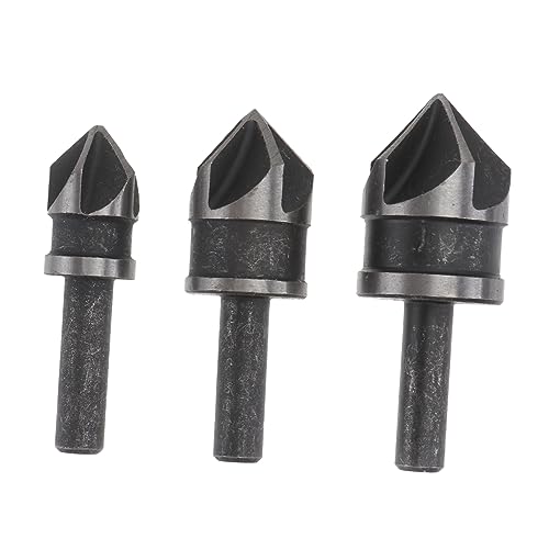 NUOBESTY 1 Satz Runde Griff Fase Holzbearbeitung Schaltwerkzeug Holzbeschaffung Bohrbohrung Countersink Kammernbohrer Lochöffner Anfasbit Stahl Mit Hohem Kohlenstoffgehalt Schwarz 3 Stück NUOBESTY 1 Satz Runde Griff Fase Holzbearbeitung Schaltwerkzeug Holzbeschaffung Bohrbohrung Countersink Kammernbohrer Lochöffner Anfasbit Stahl Mit Hohem Kohlenstoffgehalt Schwarz 3 Stück von NUOBESTY