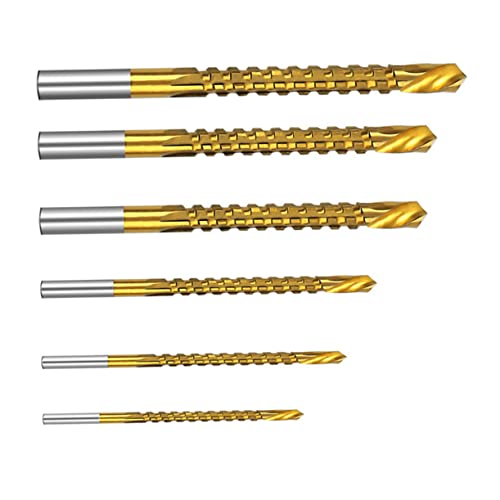NUOBESTY 1 Satz Saw Bohrbit Holzbearbeitungswerkzeug Seitenschneider Metall-zackenbohrer Spiralbohrer Bohrer Schneiden Schnitzwerkzeuge Stahl-zackenbohrer Bohrerzubehör Nur Silber 6 Stück NUOBESTY 1 Satz Saw Bohrbit Holzbearbeitungswerkzeug Seitenschneider Metall-zackenbohrer Spiralbohrer Bohrer Schneiden Schnitzwerkzeuge Stahl-zackenbohrer Bohrerzubehör Nur Silber 6 Stück von NUOBESTY