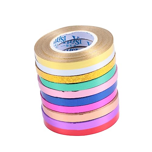NUOBESTY 1 Satz Schleife Junggesellenabschied Dekoration Weihnachtsdeko Geburstagsdeko Verdrahtet Weihnachtsband Zum Verpacken Seidenband Wickelband Geschenkverpackungsband Plastik 20 Stück von NUOBESTY