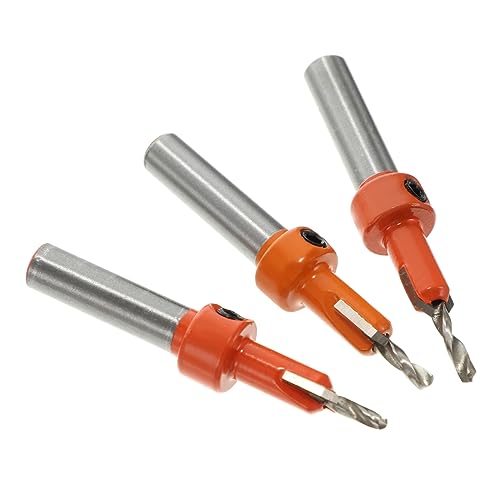 NUOBESTY 1 Satz Senkbohrer Kernbohrer Bohren Versenken Fase Gegenversinken Holzkorkbohrer Holzstopfenschneider Lochbohrer Holz Bohrkork Anfasfräser Hochgeschwindigkeitsstahl Orange 3 Stück NUOBESTY 1 Satz Senkbohrer Kernbohrer Bohren Versenken Fase Gegenversinken Holzkorkbohrer Holzstopfenschneider Lochbohrer Holz Bohrkork Anfasfräser Hochgeschwindigkeitsstahl Orange 3 Stück von NUOBESTY