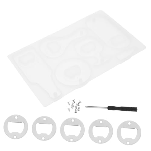 NUOBESTY 1 Satz Silikon Flaschenöffner Form Set Multifunktionale Diy Silikonform für Bierflaschenöffner Langlebig und Hitzebeständig für Kreative Bastelprojekte und Partys NUOBESTY 1 Satz Silikon Flaschenöffner Form Set Multifunktionale Diy Silikonform für Bierflaschenöffner Langlebig und Hitzebeständig für Kreative Bastelprojekte und Partys von NUOBESTY