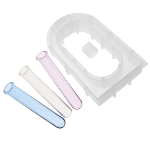 NUOBESTY 1 Satz Silikonform für Hydroponische Vasen Diy Pflanzgefäß Gießform mit Testrohren Epoxidharz Gießform für Heimdekoration und Kreative Projekte NUOBESTY 1 Satz Silikonform für Hydroponische Vasen Diy Pflanzgefäß Gießform mit Testrohren Epoxidharz Gießform für Heimdekoration und Kreative Projekte von NUOBESTY