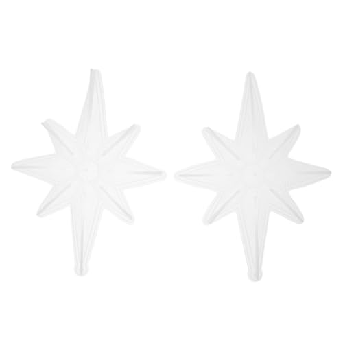 NUOBESTY 1 Satz Silikonformen Für Weihnachtsanhänger Octagon Stern Gießform Für Epoxidharz Und Diy Weihnachtsdekoration Mit Aufhängeloch 2 Stück NUOBESTY 1 Satz Silikonformen Für Weihnachtsanhänger Octagon Stern Gießform Für Epoxidharz Und Diy Weihnachtsdekoration Mit Aufhängeloch 2 Stück von NUOBESTY