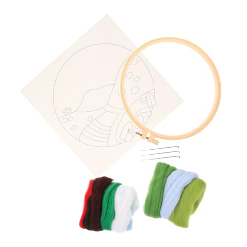 NUOBESTY 1 Satz Stickerei Starter Kit für Erwachsene Diy Puncture Painting mit Vintage Handwerk für Anfänger Einfache Anwendung und Schöne Muster für Wohnraumdekoration von NUOBESTY