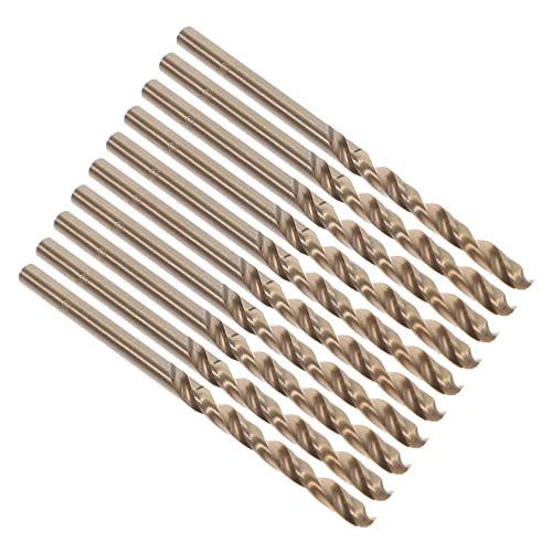 NUOBESTY 1 Satz Teiliges Bohrer Kobaltstahl Hochgeschwindigkeitsstahl Metallbohrer Für Gehärtetes Metall Und Gusseisen Für Heimwerker Und Bauprojekte 10 Stück NUOBESTY 1 Satz Teiliges Bohrer Kobaltstahl Hochgeschwindigkeitsstahl Metallbohrer Für Gehärtetes Metall Und Gusseisen Für Heimwerker Und Bauprojekte 10 Stück von NUOBESTY