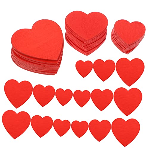 NUOBESTY 1 Satz Teiliges Rote Holzherzen Herzförmige Holzchips Zum Basteln Diy Deko Für Hochzeit Weihnachten Party Hängende Holzornamente Für Wohn Und Schlafzimmer 30 Stück NUOBESTY 1 Satz Teiliges Rote Holzherzen Herzförmige Holzchips Zum Basteln Diy Deko Für Hochzeit Weihnachten Party Hängende Holzornamente Für Wohn Und Schlafzimmer 30 Stück von NUOBESTY