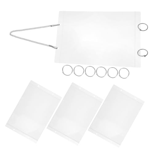 NUOBESTY 1 Satz Transparente Display Tasche für Supermarkt Preisschilder Robuster Poster Hänger für Effiziente Produktpräsentation Vielseitiger Preisetiketten Organizer von NUOBESTY