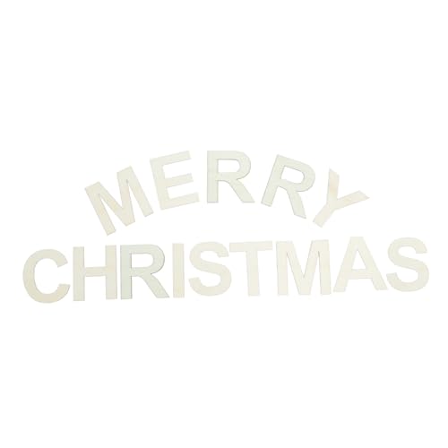 NUOBESTY 1 Satz Unbehandeltes Holzbuchstaben Merry Christmas Große Holzscheiben für Diy Bastelprojekte Weihnachtsdekoration Fotografie und Scrapbooking NUOBESTY 1 Satz Unbehandeltes Holzbuchstaben Merry Christmas Große Holzscheiben für Diy Bastelprojekte Weihnachtsdekoration Fotografie und Scrapbooking von NUOBESTY