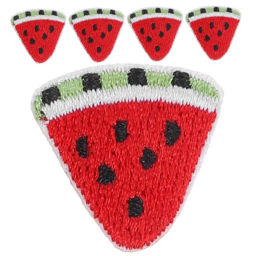 NUOBESTY 1 Satz Wassermelonen Diy Patches Bestickte Applikationen Zum Aufbügeln Für Kleidung Jeans Taschen Stoffflicken Für Bastelarbeiten 5 Stück NUOBESTY 1 Satz Wassermelonen Diy Patches Bestickte Applikationen Zum Aufbügeln Für Kleidung Jeans Taschen Stoffflicken Für Bastelarbeiten 5 Stück von NUOBESTY