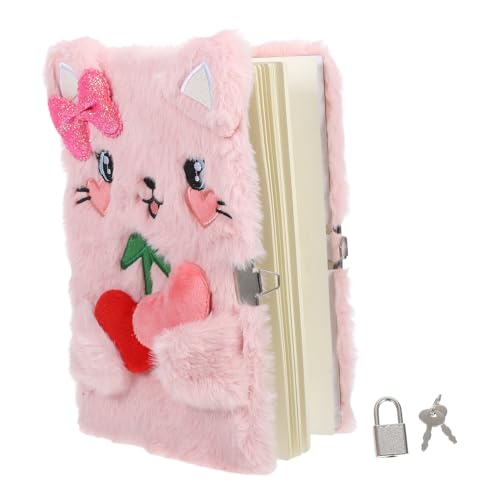 NUOBESTY 1 Set Plüschkatzen Notizbuch Mit Schloss Und Schlüssel A5 Flauschiges Tier Abschließbares Tagebuch Zum Schreiben Zeichnen Reisen Schulaktivitäten NUOBESTY 1 Set Plüschkatzen Notizbuch Mit Schloss Und Schlüssel A5 Flauschiges Tier Abschließbares Tagebuch Zum Schreiben Zeichnen Reisen Schulaktivitäten von NUOBESTY