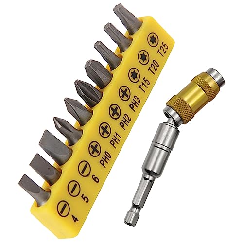 NUOBESTY 1 Set Schaftadapter Magnetischer Bohrer Bohrerzubehör Bohrerverlängerung Bit Extender Bohrerverlängerung Aufsatz Bithalter Für Bohrerhalter Chrom Vanadium Stahl NUOBESTY 1 Set Schaftadapter Magnetischer Bohrer Bohrerzubehör Bohrerverlängerung Bit Extender Bohrerverlängerung Aufsatz Bithalter Für Bohrerhalter Chrom Vanadium Stahl von NUOBESTY