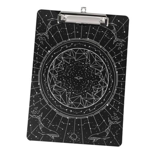 NUOBESTY 1 Stück Acryl Schreibtafel Dokumentenhalter mit Clip Schwarze Ablageplatte für Papiere und Tickets Flache Oberfläche für Bequemes Schreiben NUOBESTY 1 Stück Acryl Schreibtafel Dokumentenhalter mit Clip Schwarze Ablageplatte für Papiere und Tickets Flache Oberfläche für Bequemes Schreiben von NUOBESTY
