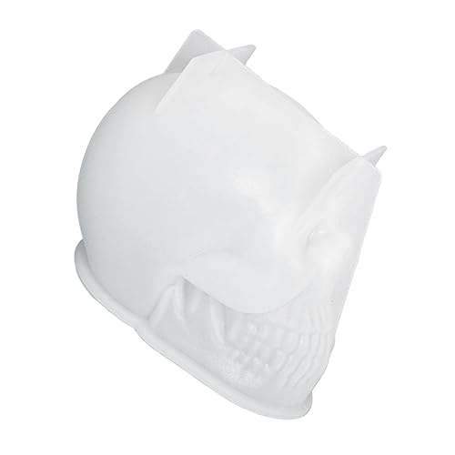 NUOBESTY 1 Stück Halloween Schädel Silikonform für Kerzen DIY Gießform für Aromakerzen Handgefertigte Dekoration Kreative Geschenkidee für Bastelprojekte NUOBESTY 1 Stück Halloween Schädel Silikonform für Kerzen DIY Gießform für Aromakerzen Handgefertigte Dekoration Kreative Geschenkidee für Bastelprojekte von NUOBESTY