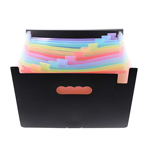 NUOBESTY 1 Stück Lagerregal Schreibtischgestell Storage Boxes Mappen Dokumentenorganisator Ordnerboxen Organisator Für Die Aufbewahrung Von Rechnungen Rechnungsorganisator Plastik von NUOBESTY