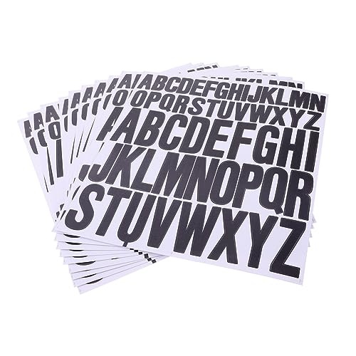 NUOBESTY 10 Blätter Wasserfeste Und Ölfeste Etikettenaufkleber Buchstaben Adressnummern Aufkleber Vinyl Alphabet Aufkleber Alphabet Aufkleber Selbstklebende Wasserdichte Aufkleber NUOBESTY 10 Blätter Wasserfeste Und Ölfeste Etikettenaufkleber Buchstaben Adressnummern Aufkleber Vinyl Alphabet Aufkleber Alphabet Aufkleber Selbstklebende Wasserdichte Aufkleber von NUOBESTY
