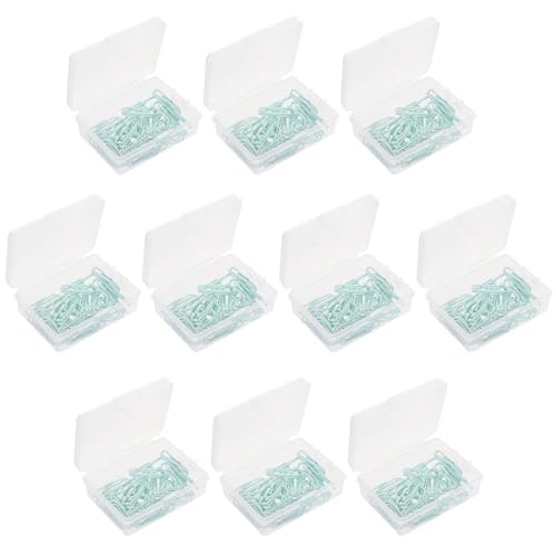 NUOBESTY 10 Boxen Büroklammern: Metall Mini Journaling Kleine Büroklammern Klammern Klassenzimmer Büro Büroklammer für Datei Dokument Sortieren & Organisieren NUOBESTY 10 Boxen Büroklammern: Metall Mini Journaling Kleine Büroklammern Klammern Klassenzimmer Büro Büroklammer für Datei Dokument Sortieren & Organisieren von NUOBESTY